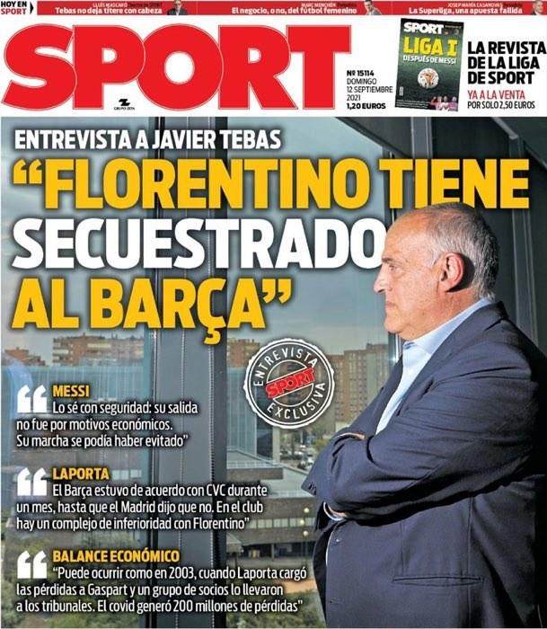 开云-西甲主席：皇马绑架巴萨，梅西离开不是钱的问题